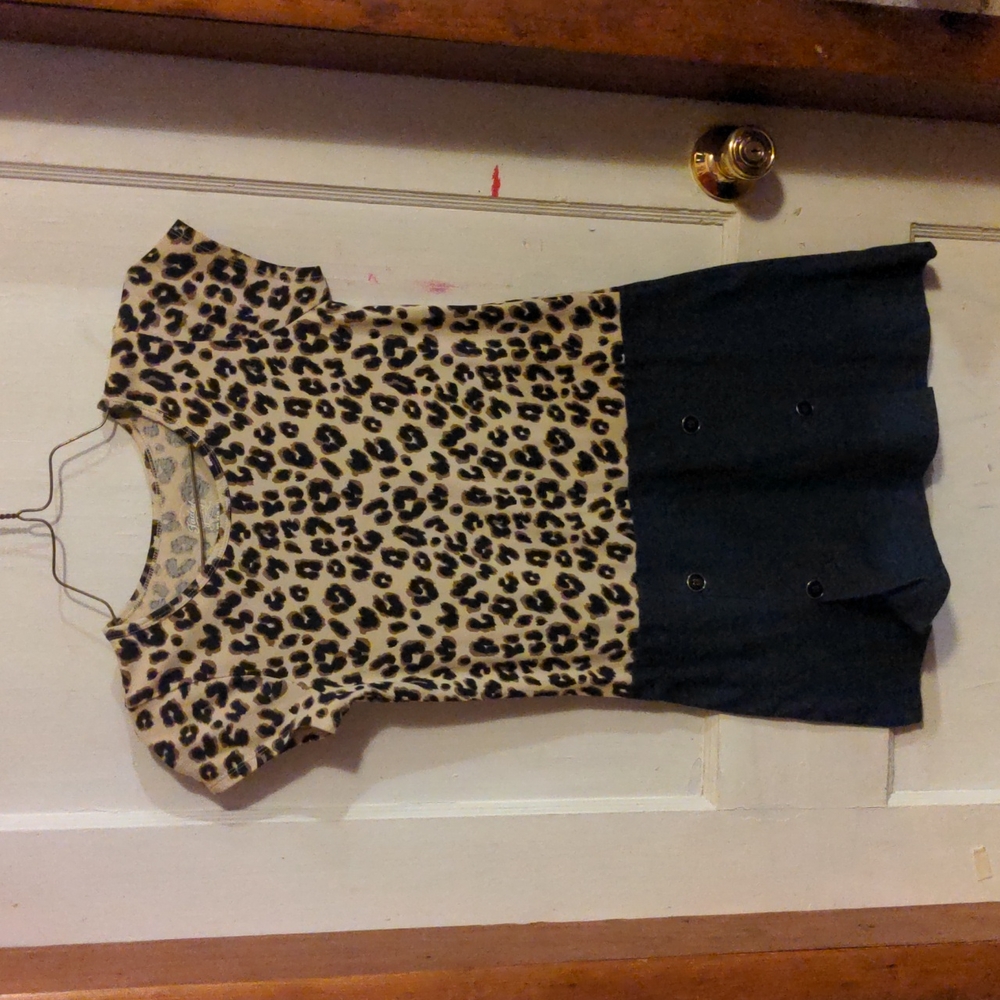 Faded glory Leopard print dress